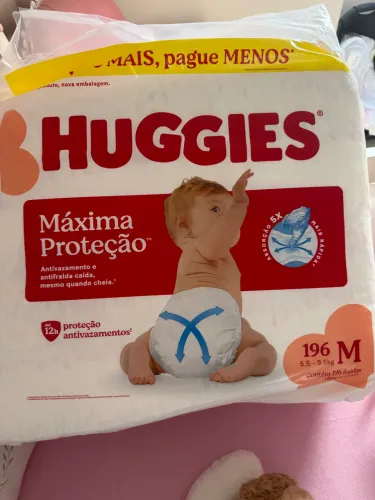 Fralda Huggies máxima proteção