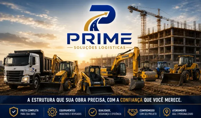 Locação de Caminhões, Máquinas e Equipamentos - Atendemos todo estado do RJ