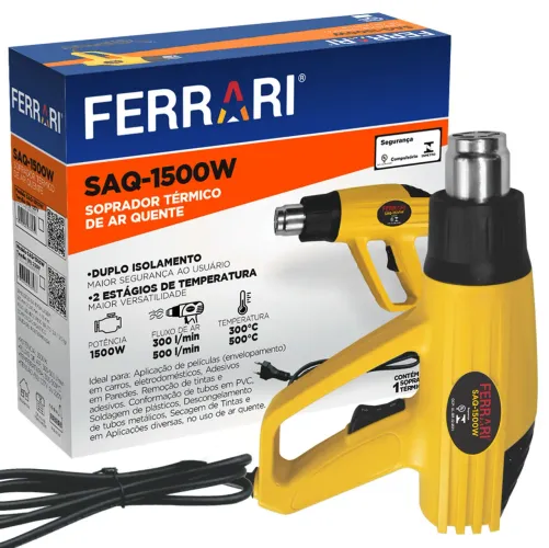 SOPRADOR TÉRMICO DE AR QUENTE FERRARI
