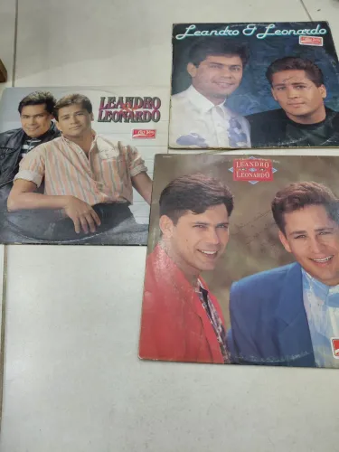 Disco vinil leandro e leonardo