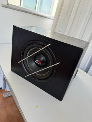 Caixa Subwoofer 6 polegadas Hinor