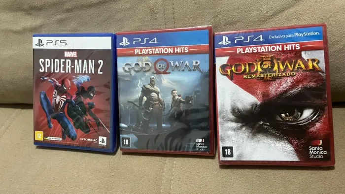 3 Jogos PS4 originais e NOVOS E LACRADOS