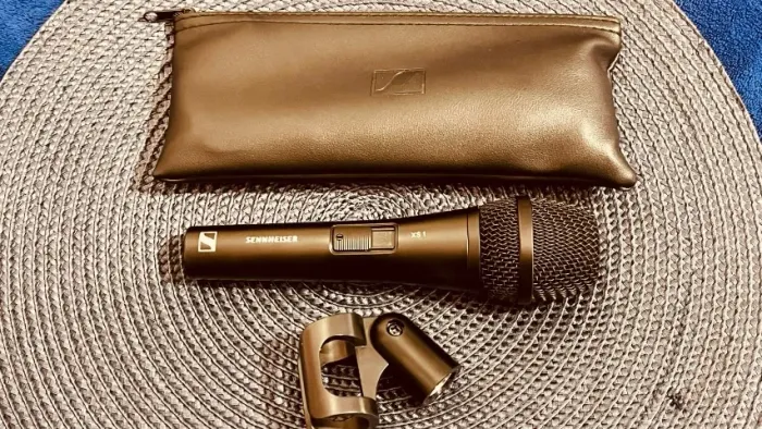 Microfone Sennheiser XS 1 Dinâmico Cardioide cor preto (Original)