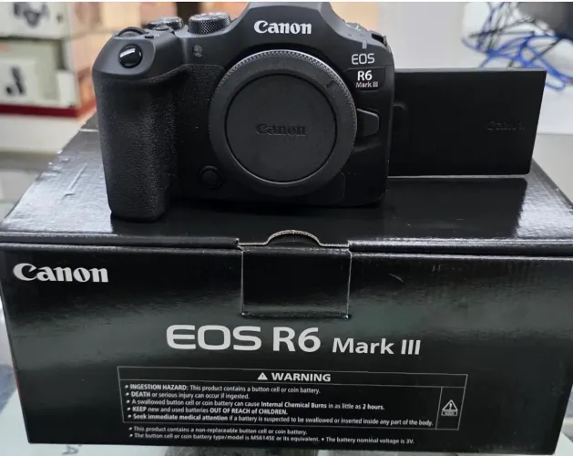Câmera Canon EOS R6 Mark III Mirrorless (corpo) Nova 