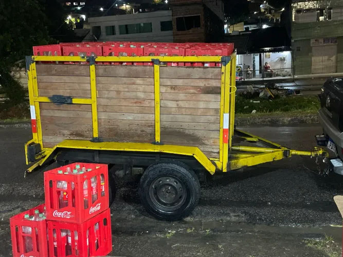 vendo carroça semi reboque dois eixos