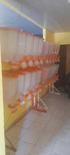 Quero vender 2 expositores de ração em perfeito estado.excelente pra quem quer praticidade