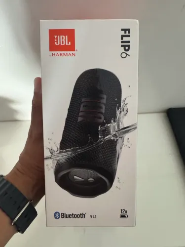 Caixa de som Bluetooth JBL Flip 6 | Nova, Lacrada, Garantia + NF