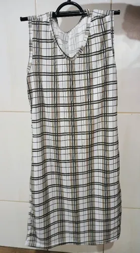 Vestido xadrez feminino