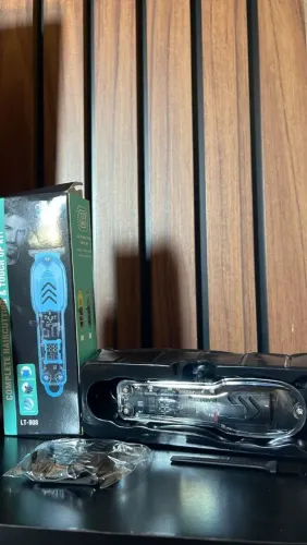 Máquina de Cortar Cabelo Profissional Sem Fio, Recarregável