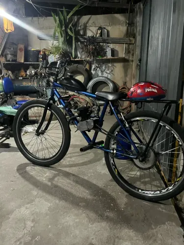 Bicicleta motorizada, tem q concertar