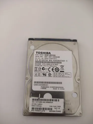 HD sata de 500 GB de notebook