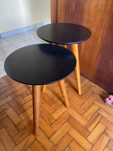 CONJUNTO COM 2 MESAS LATERAIS | R$ 120