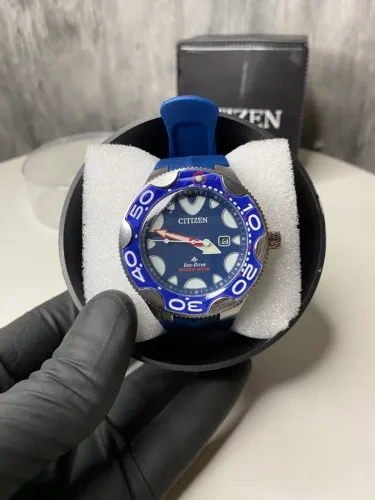 Relógio Citizen Promaster Orca Azul Caixa de Aço Inoxidável Masculino