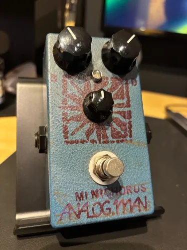 Pedal Mini Chorus Analog Man! Raridade!
