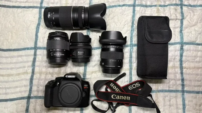 Canon EOS Rebel T6 ? Kit Completo para Fotografia