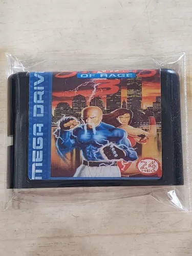 A terceira parte desse jogo insano de porradaria Streets of Rage 3 de mega drive