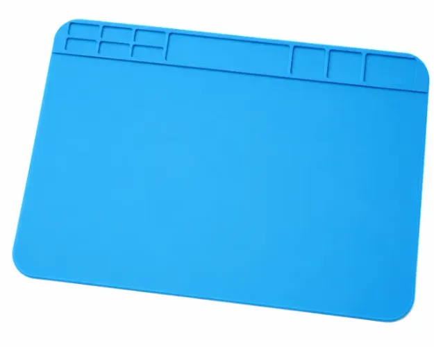 Manta Silicone Antiestática 30x20cm Para Manutenção em Eletrônicos - Novo
