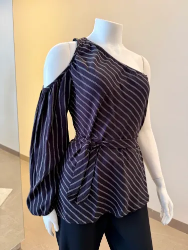 Blusa risca de giz LE LIS BLANC