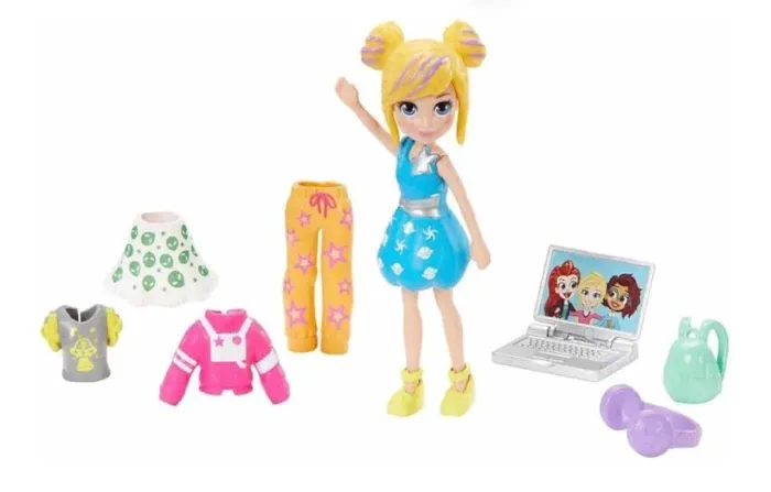 Polly Pocket - Pacote Fashion do Espaço da Mattel