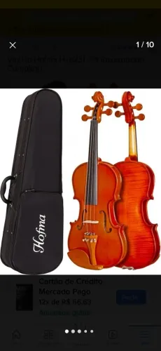 VIOLINO 3/4 HOFMA LINDO, OPORTUNIDADE