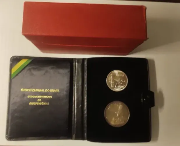 Estojo Do Sesquicentenário Independência