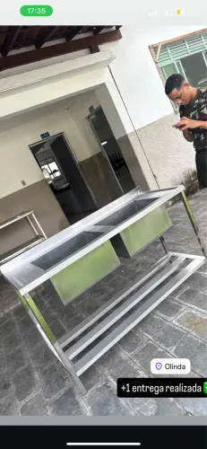 Cuba de inox