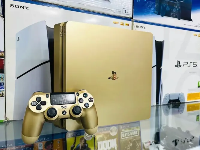 PS4 Slim edição Gold