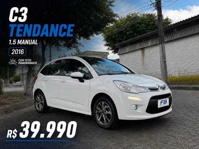 Citroen C3 Tendance 1.5 Flex 8V 5P Mec. 2016
