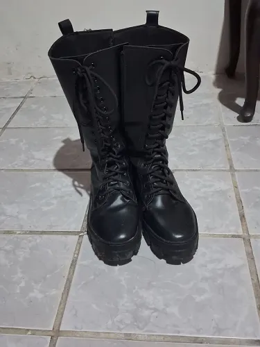 Coturno cano longo tamanho 40