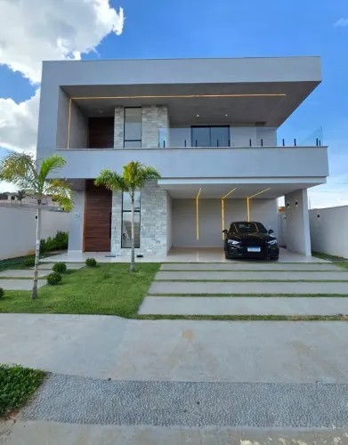 Viva com Exclusividade: Casa de Alto Padrão em Condomínio Aldeia da Serra - Luziânia 