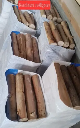 Lenha ensacada eucalipto $28 reais