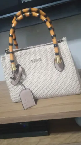 Bolsa de alça bambu Schutz