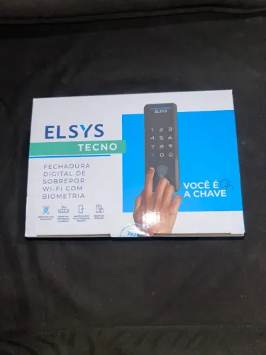 Fechadura Eletrônica Digital de Sobrepor Senha ou Tag Elsys Tecno DS4100V