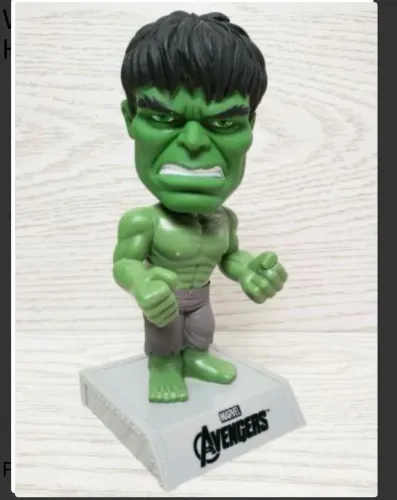 INCRÍVEL HULK MARVEL 2012 FUNKO LLC VINGADORES WACKY WOBBLER BOBBLE HEAD