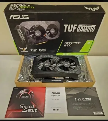 Placa de video NVIDEA GTX 1660ti 6GB