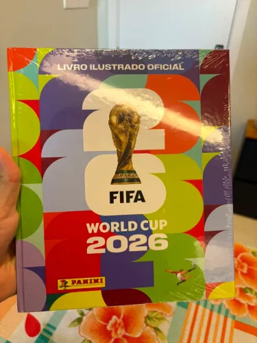 Álbum capa dura Panini original da copa