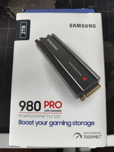 SSD M.2 2TB Samsung 980 Pro com dissipador
