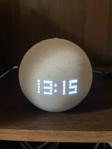 Echo Dot 5a Geracao Com Relógio (Alexa)