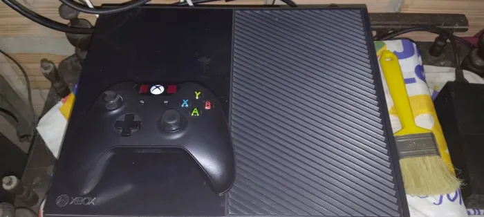 Xbox one completa funcionando perfeitamente
