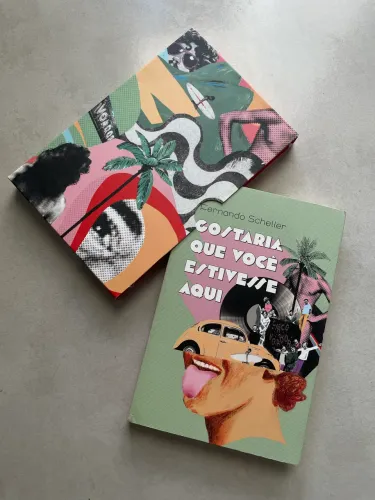 Livro Gostaria que você estivesse aqui