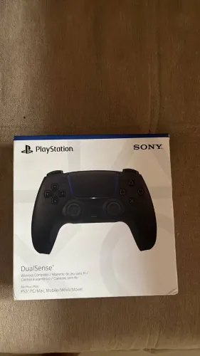 CONTROLE PS5 DUALSENSE ORIGINAL SONY - PRETO - LACRADO