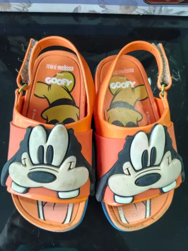 Sandália mini melissa Beach slide Mickey mouse