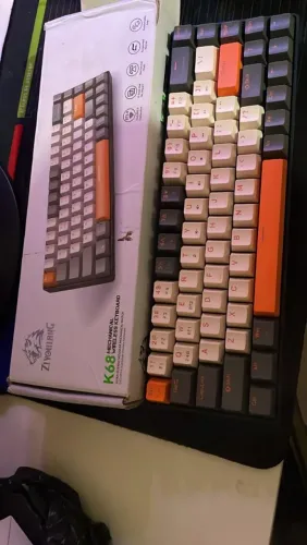 Teclado mecânico sem fio 