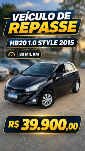 Hyundai HB20 Comf./c.plus/c.style 1.0 Flex 12V 2015