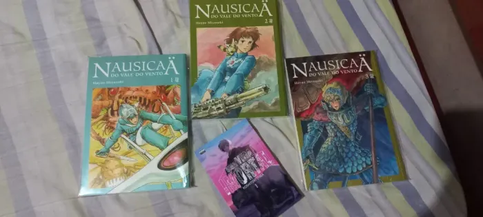 Kit Mangá Nausicaa Vol 1, 2 e 3 Conservado uma vida imortal de Brinde