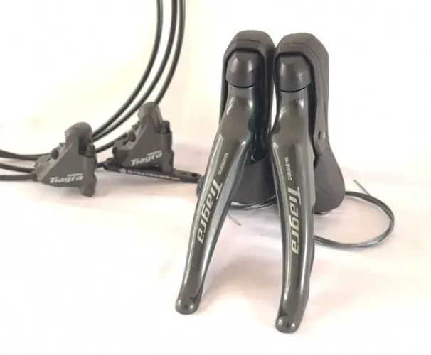 Kit Alavancas Sti E Pinças Shimano Tiagra Hidráulicas
