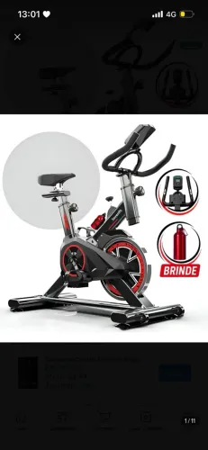 Bicicleta Ergométrica Bike Spinning 6kg
