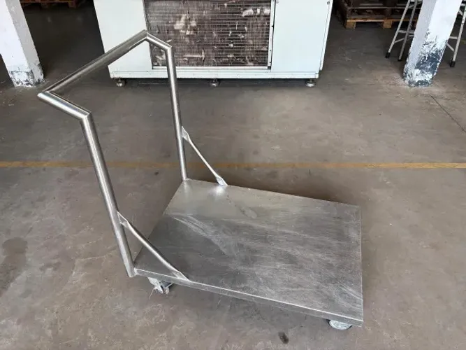 Carrinho Plataforma Inox 60cm x 90cm