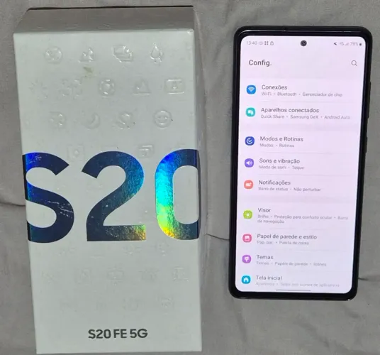 Samrtphone Samsung S20 FE 5G Azul 128GB