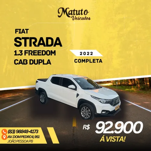 Fiat Strada Freedom 1.3 Flex 8V CD 2022
